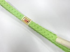 未使用品　正絹　手組帯締め